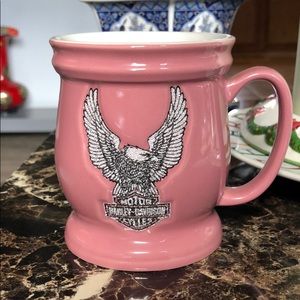 Pink Harley Davidson Mug